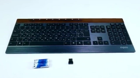 Видеообзор беспроводной клавиатуры Rapoo E9260