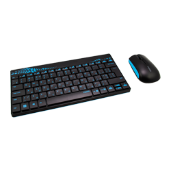 Rapoo 8000 Wireless Mouse & Keyboard Combo Blue