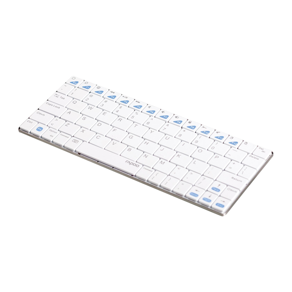 Rapoo BT Ultra-slim Keyboard for iPad E6300 White фото